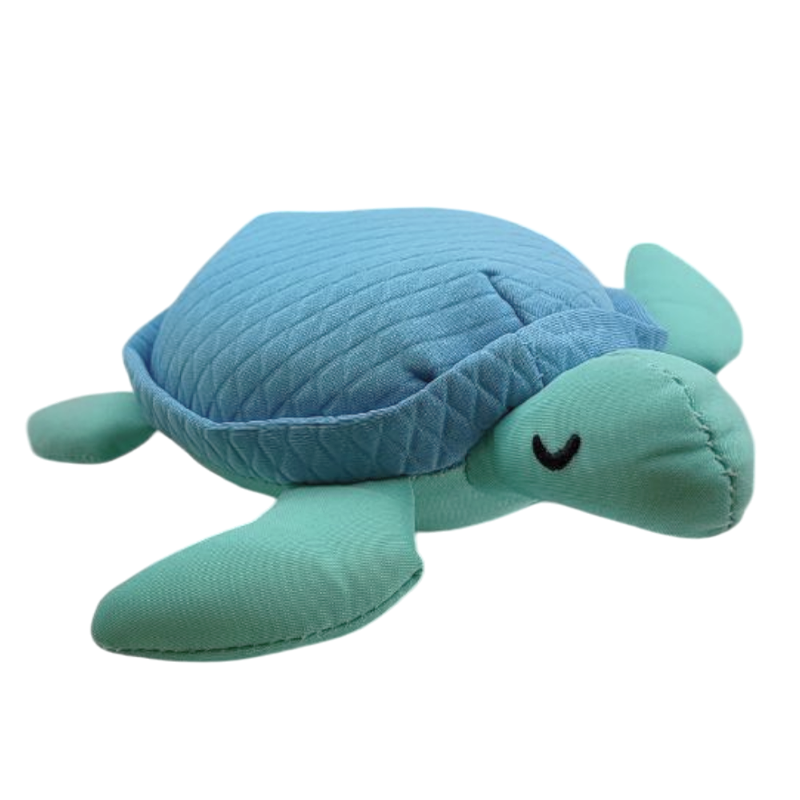 Игрушка TopPet Черепашка 17х17х6 с пищалкой, текстильная