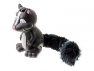 Игрушка V.I.Pet Барсук с Плюшевым Хвостом 11см, винил