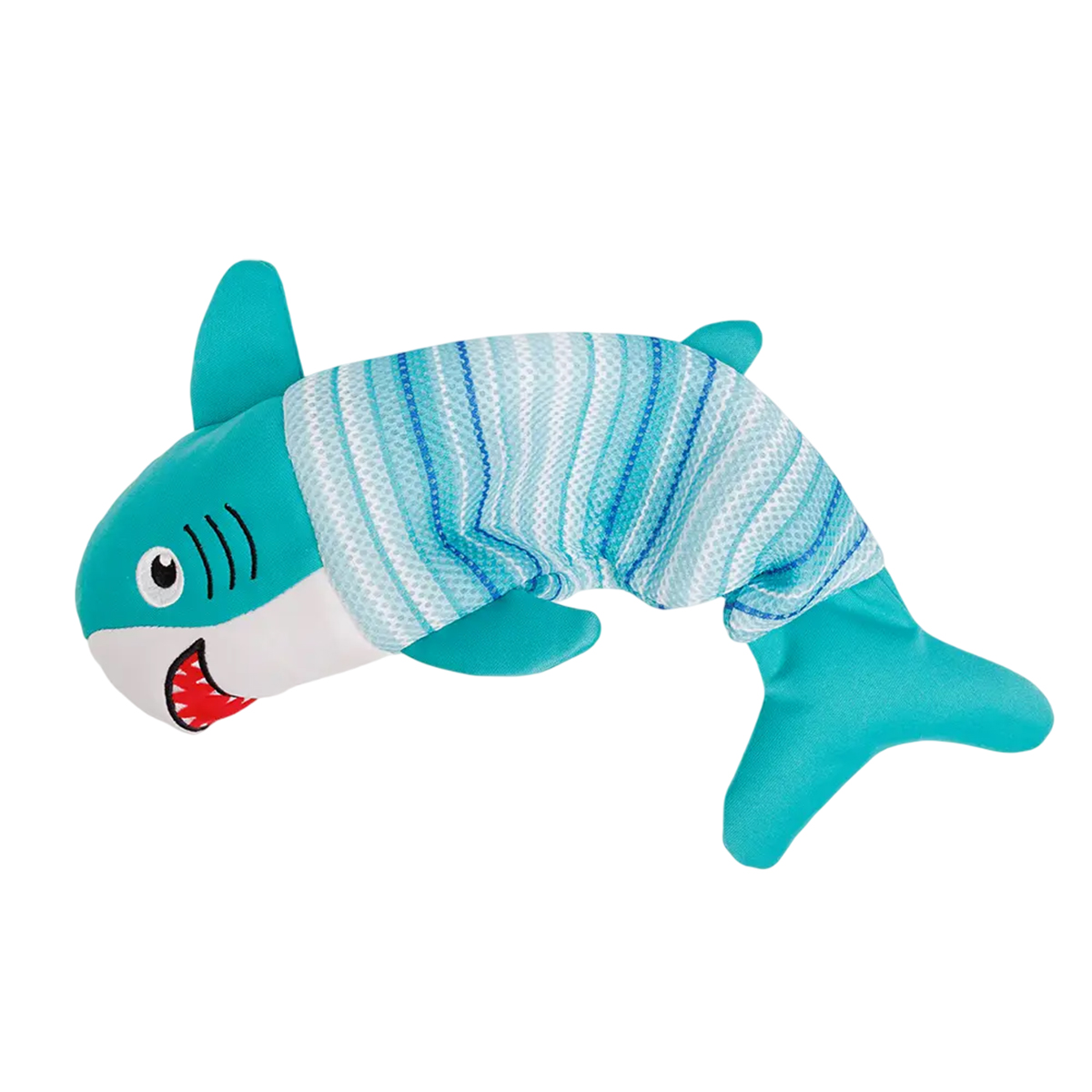 Игрушка TopPet Акула 34х15х6 с пищалкой, текстильная