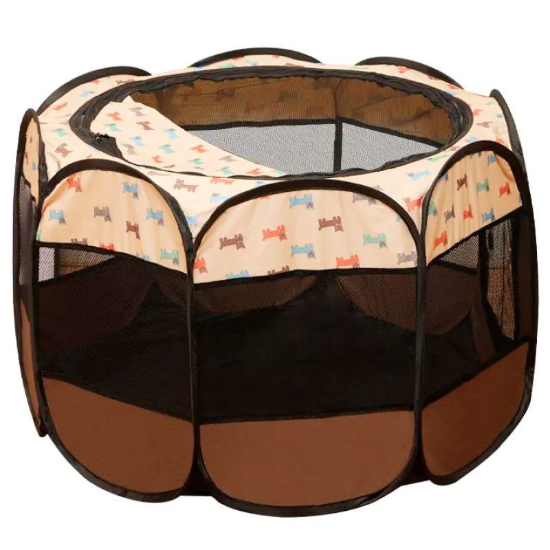 Вольер тент TopPet самораскладывающийся, круглый, малый 70х40см