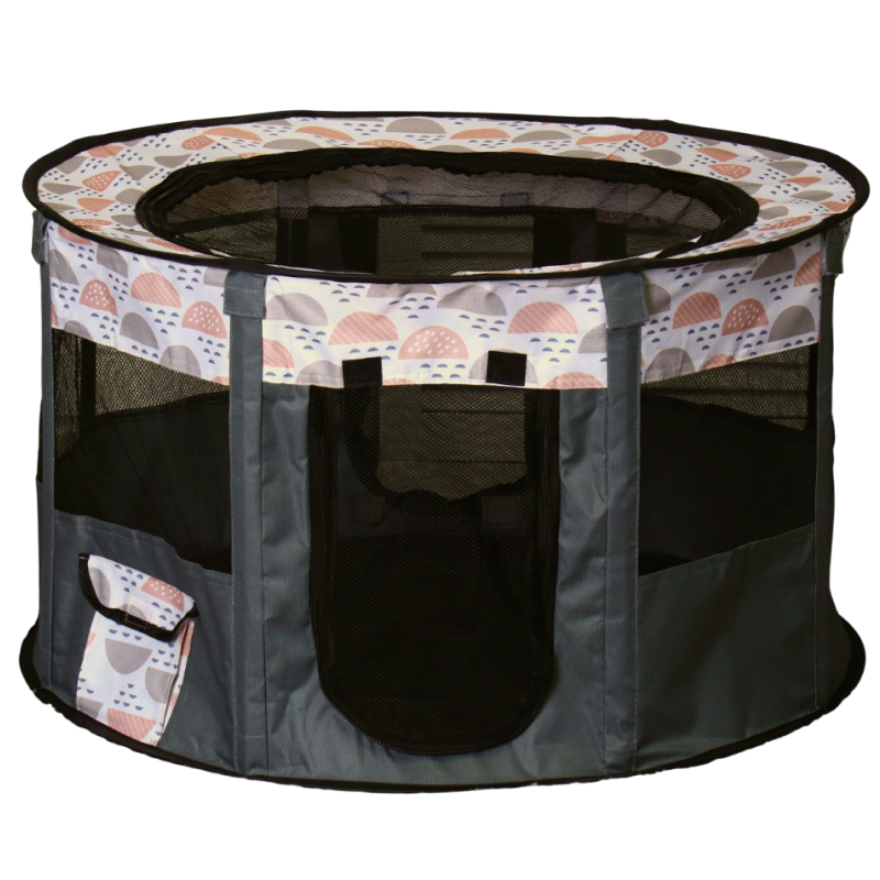 Вольер тент TopPet самораскладывающийся, круглый, большой 88х60см