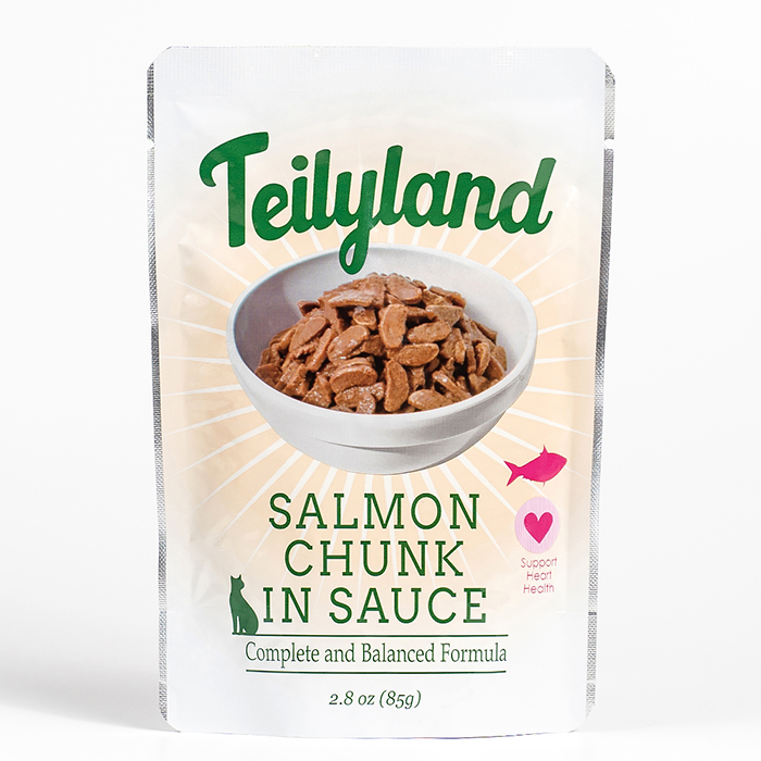 пауч Teilyland Лосось в соусе для Кошек