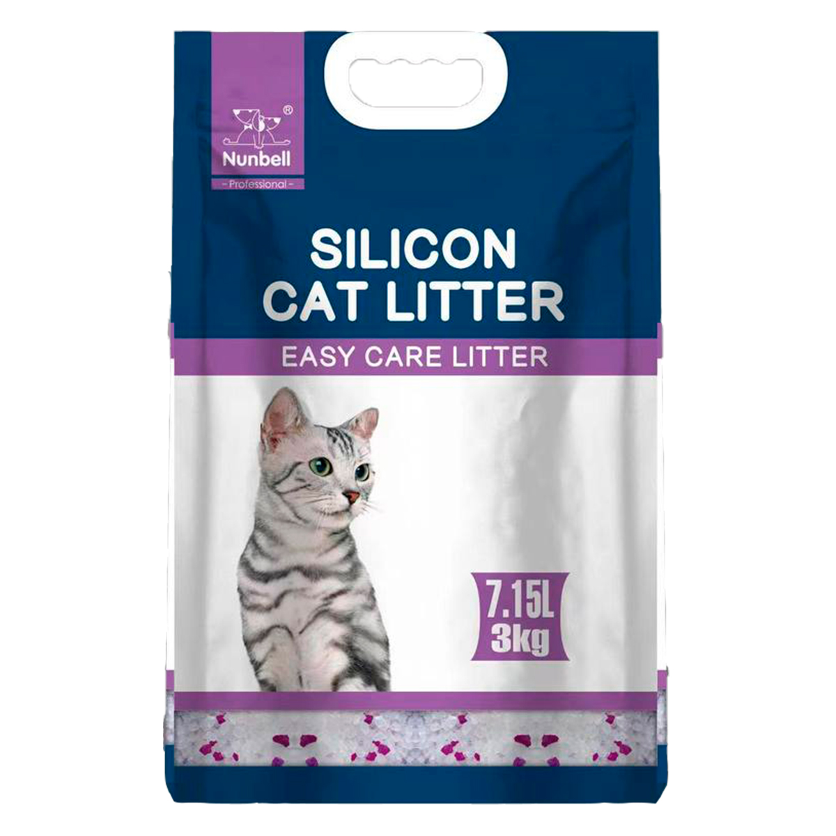 Nunbell 7,15л Силикагель с синими гранулами