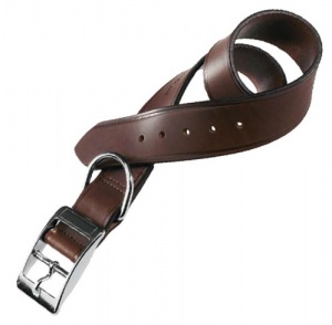 Ошейник Ferplast VIP 15мм/27-35см Коричневый из бычьей кожи