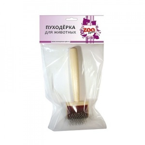 Пуходерка ЗЭ Деревянная с Каплей Малая