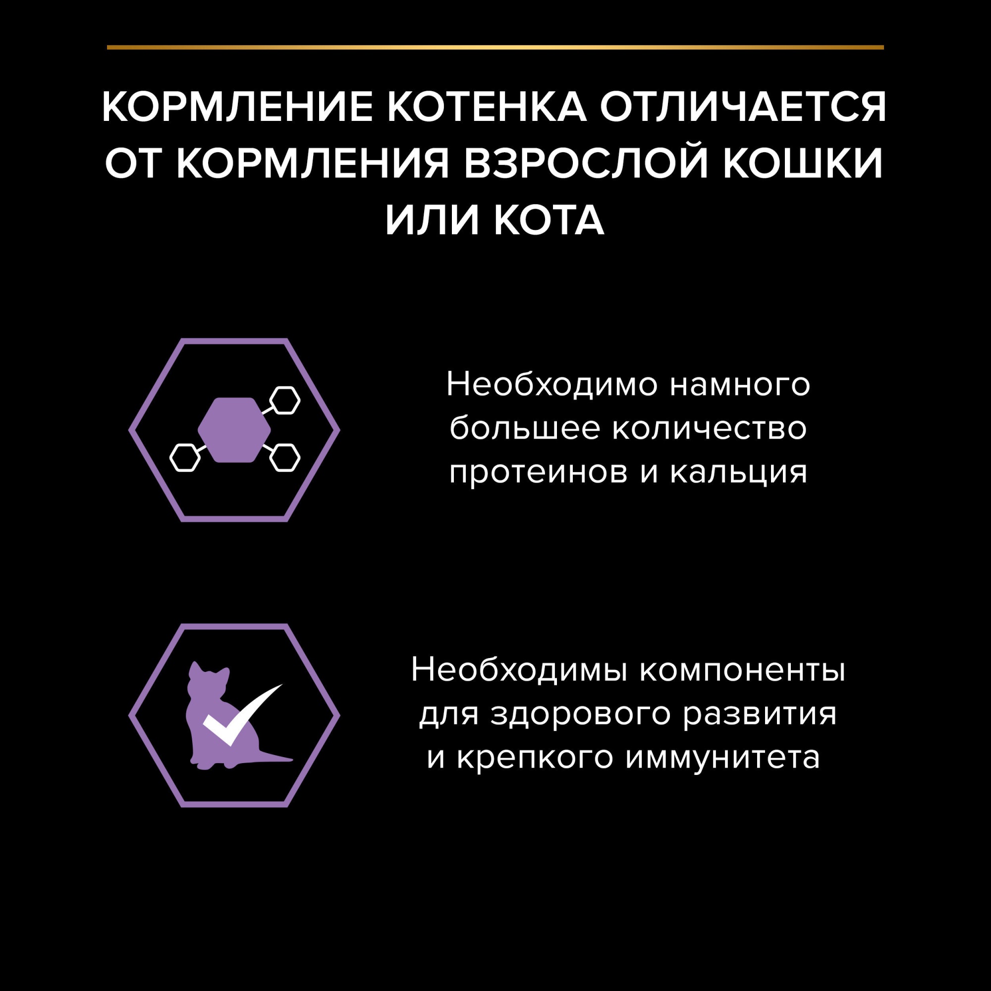 Влажный корм PRO PLAN Kitten для котят, в соусе, с индейкой, 85 г 