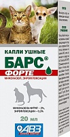Барс Форте капли ушные 20 мл