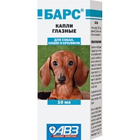 Барс капли глазные 10 мл