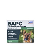 Капли Барс от блох Собаки